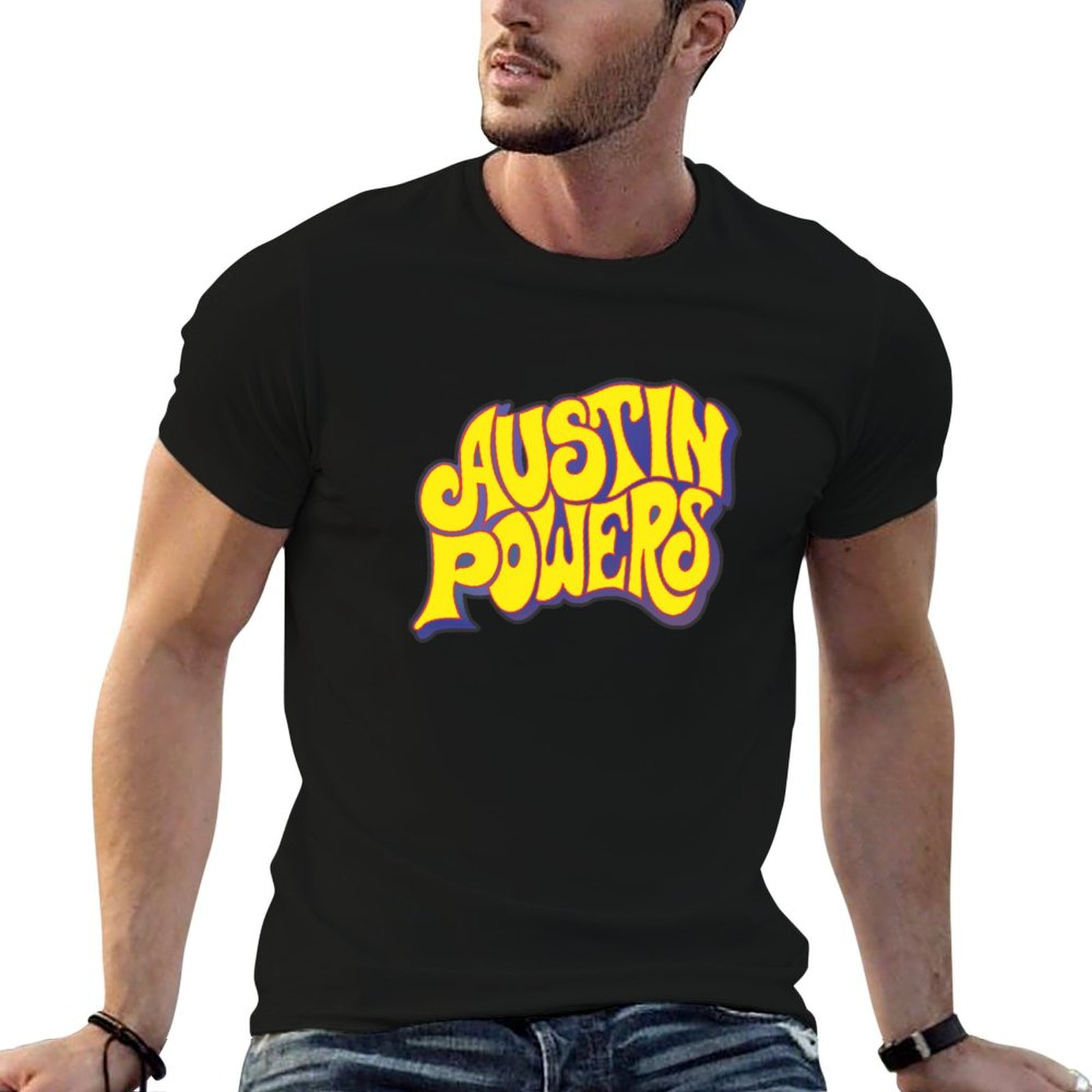 Outdoor Power Austin - T-shirt Austin Powers Merchandise, best-seller, pour