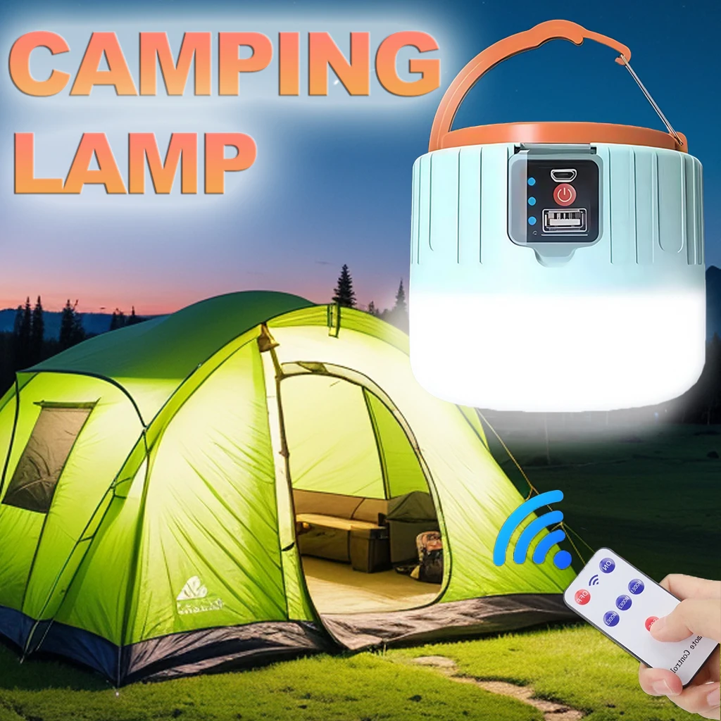 Outdoor Powerbank - Lanterne solaire de Camping LED Rechargeable,