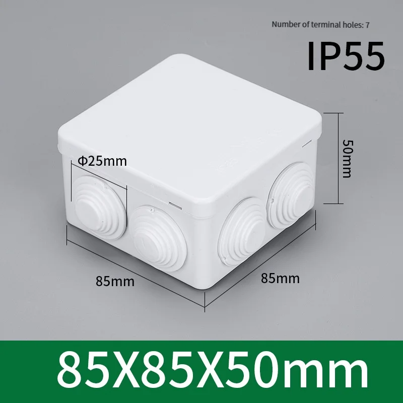 Outdoor Power Junction Box - Boîtier de distribution électrique étanche en