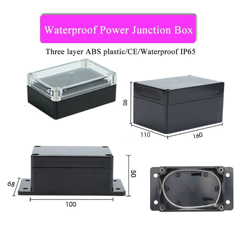 Outdoor Power Junction Box - Boîtier de jonction étanche triple en