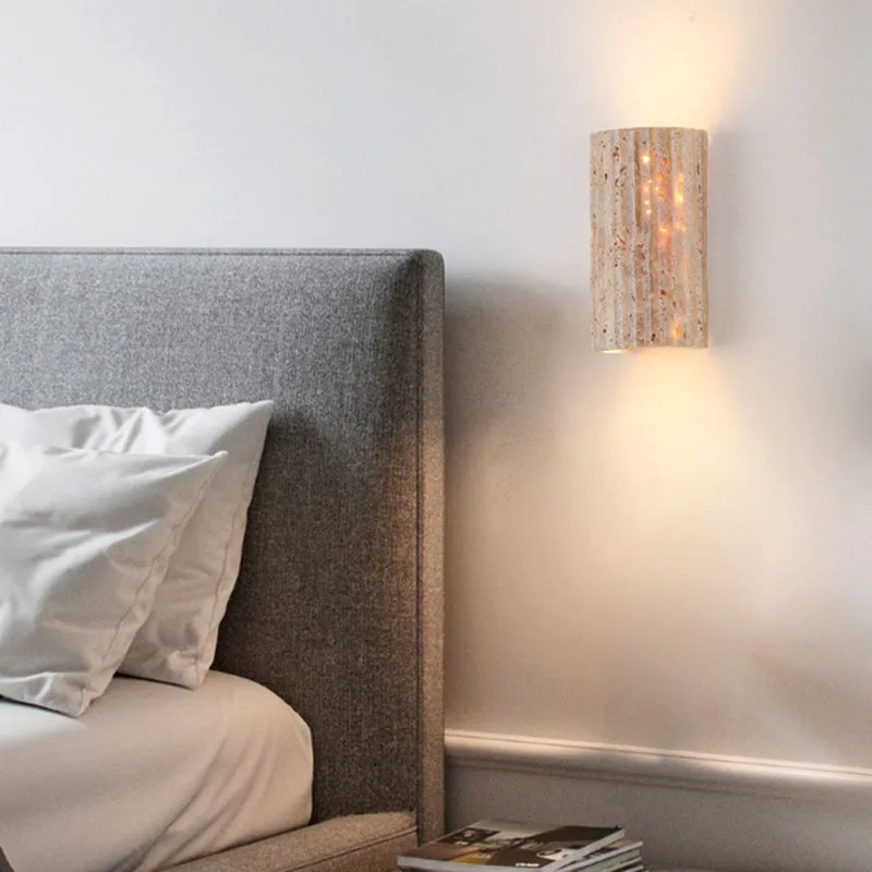 Lampe murale en pierre de trav - Outdoor Power Outlet With Remote Control avis et prix