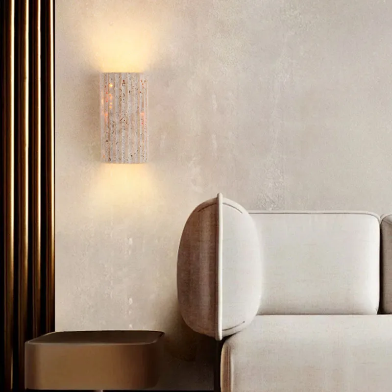 Lampe murale en pierre de trav - Outdoor Power Outlet With Remote Control avis et prix