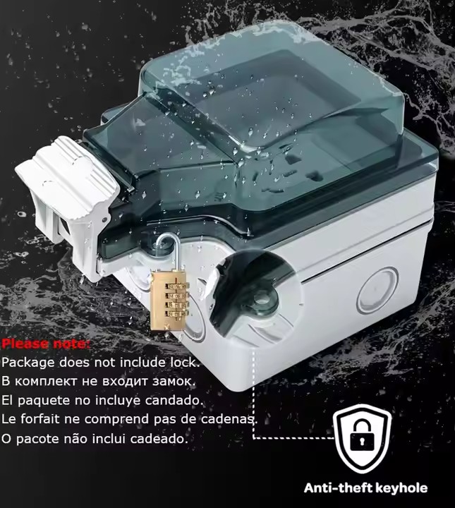 Prise intelligente Wi-Fi étanc - Outdoor Power Outlet With Remote Control avis et prix