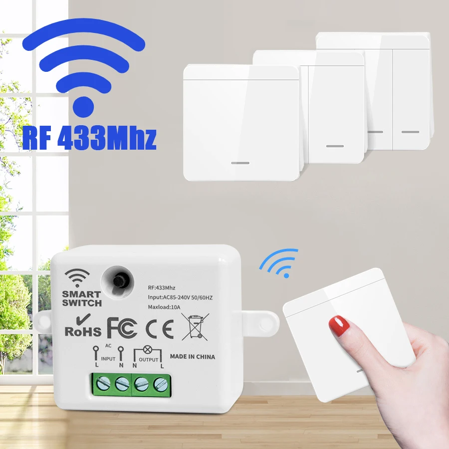 Interrupteur mural sans fil 43 - Outdoor Power Outlet With Remote Control avis et prix