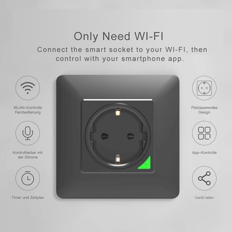 Avoir Tuya Zigbee prises élect - Outdoor Power Outlet With Remote Control avis et prix