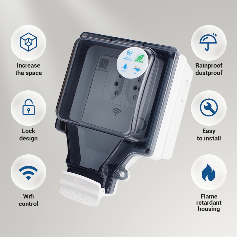 Avoir-Prise intelligente WiFi  - Outdoor Power Outlet With Remote Control avis et prix