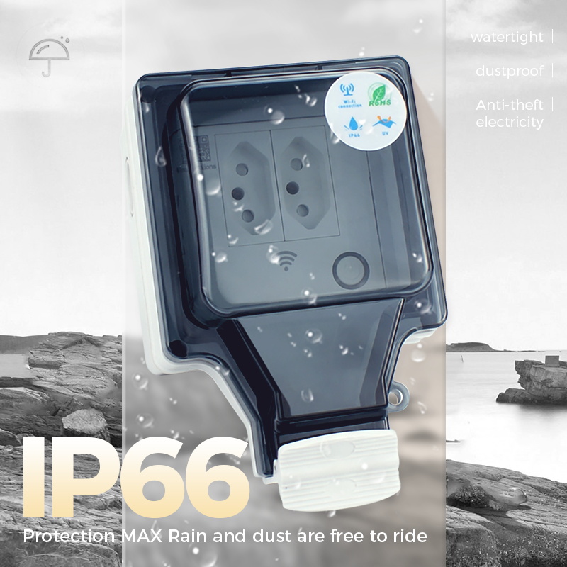 Avoir-Prise intelligente WiFi  - Outdoor Power Outlet With Remote Control avis et prix