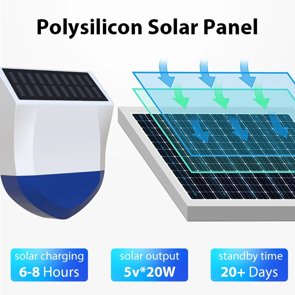 Tuya – sirène intelligente pou - Outdoor Power Source avis et prix