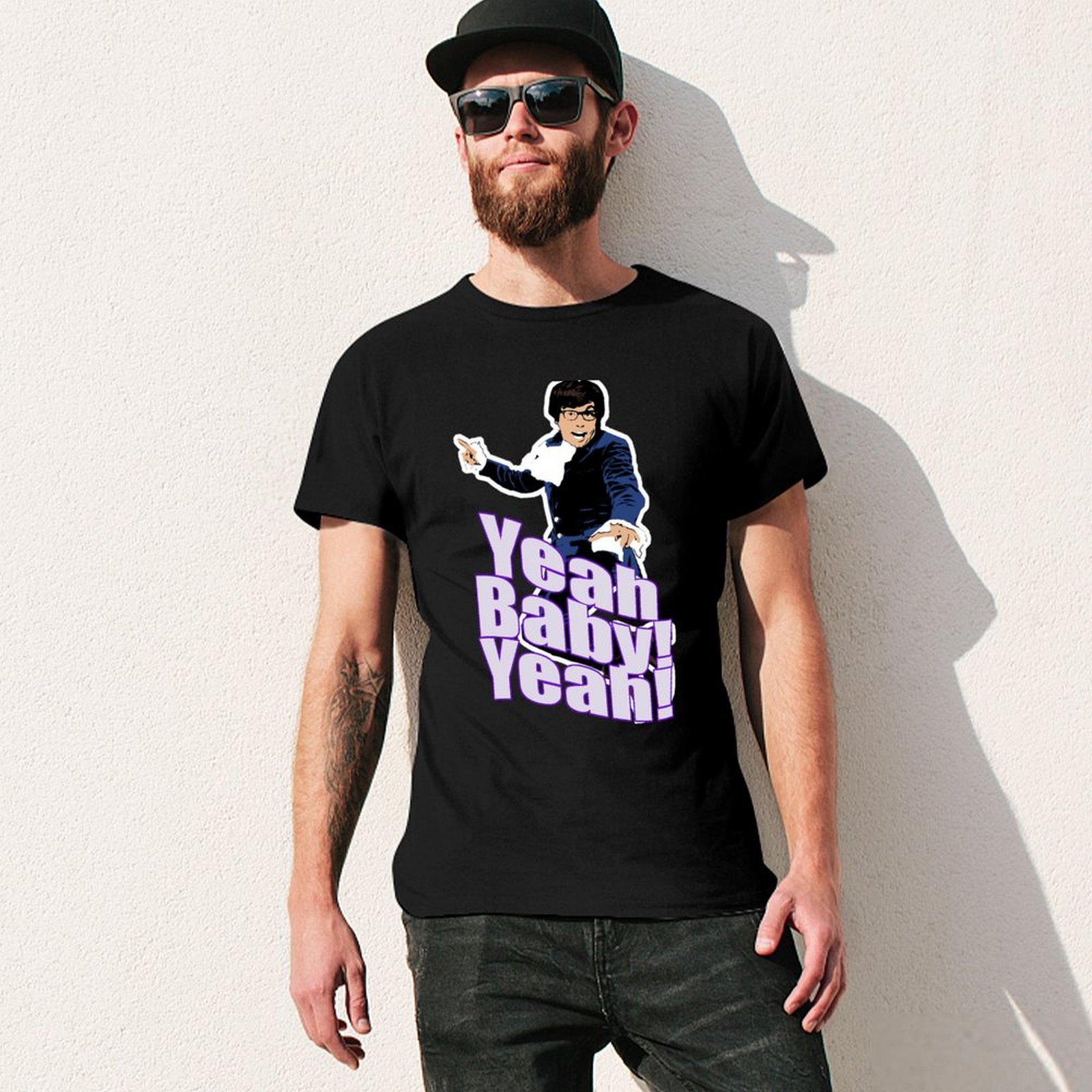 Austin Powers Yeah Baby Yeah T - Outdoor Power Austin avis et prix