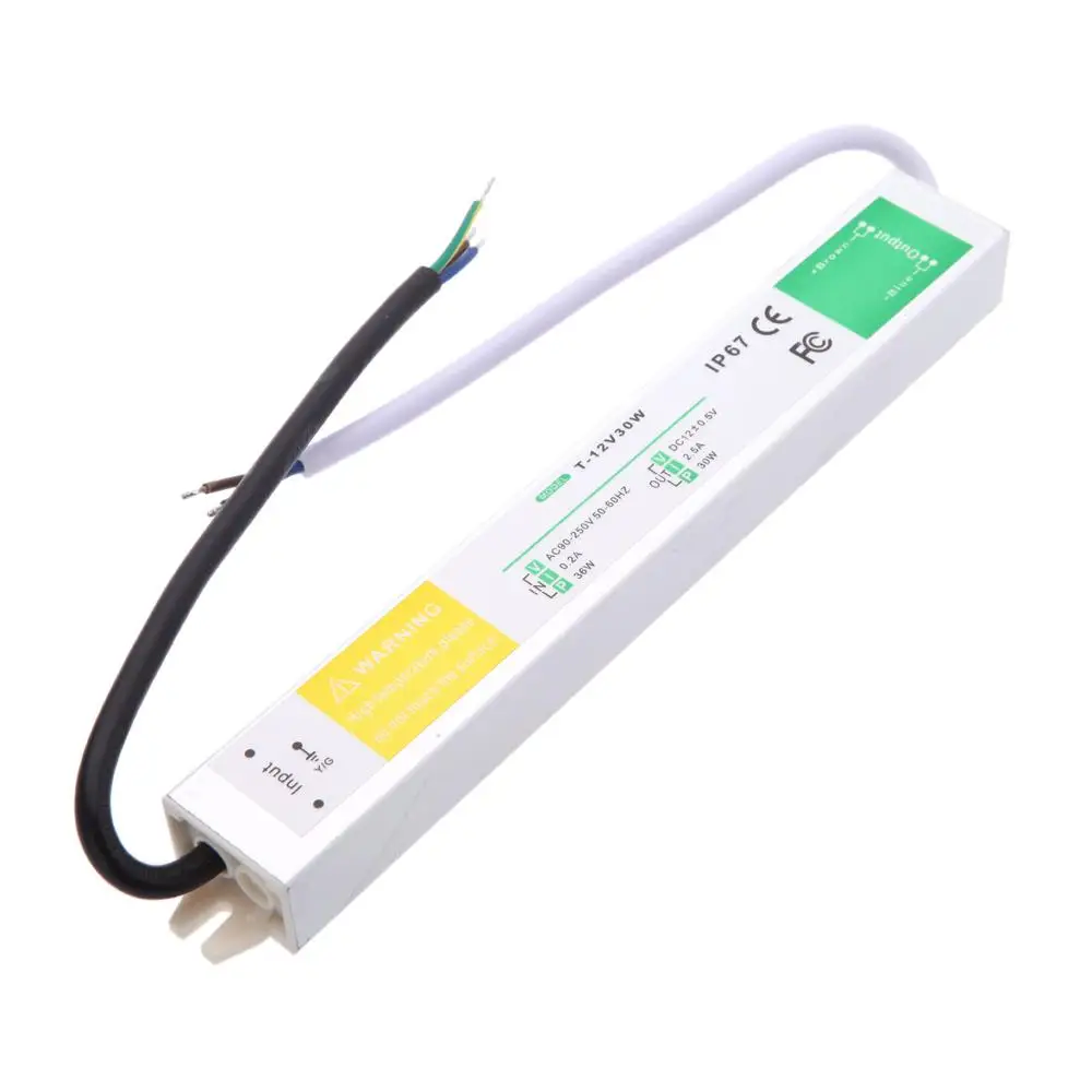 30W AC110 230V à DC 12V 24v pi - Outdoor Use Power Strip avis et prix