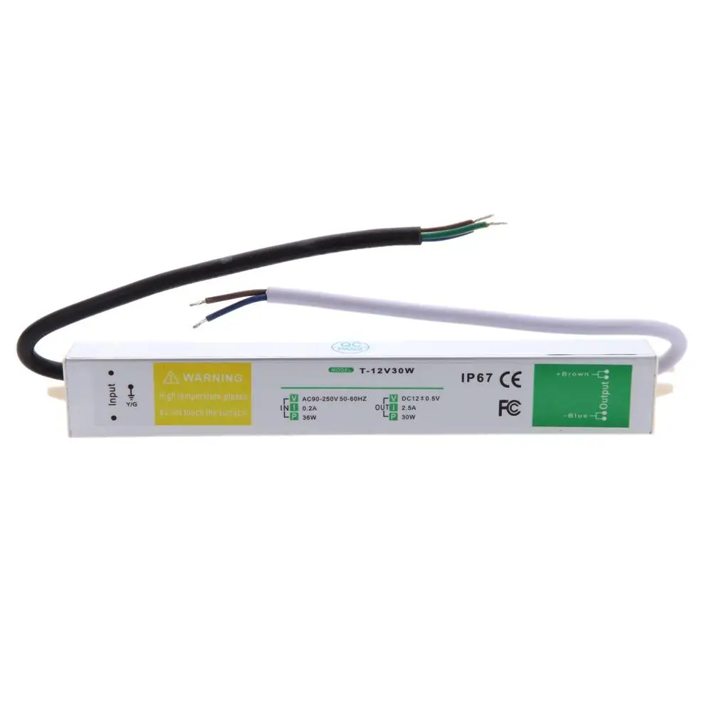30W AC110 230V à DC 12V 24v pi - Outdoor Use Power Strip avis et prix