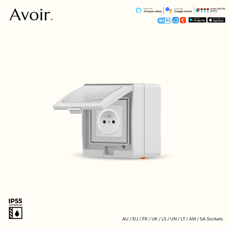Avoir Tuya – prise Wifi intell - Outdoor Power Outlet With Remote Control avis et prix