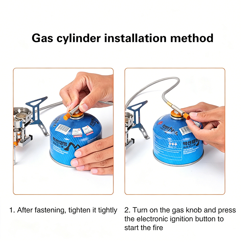 Réchaud à gaz portable pliable - Outdoor Power Head avis et prix