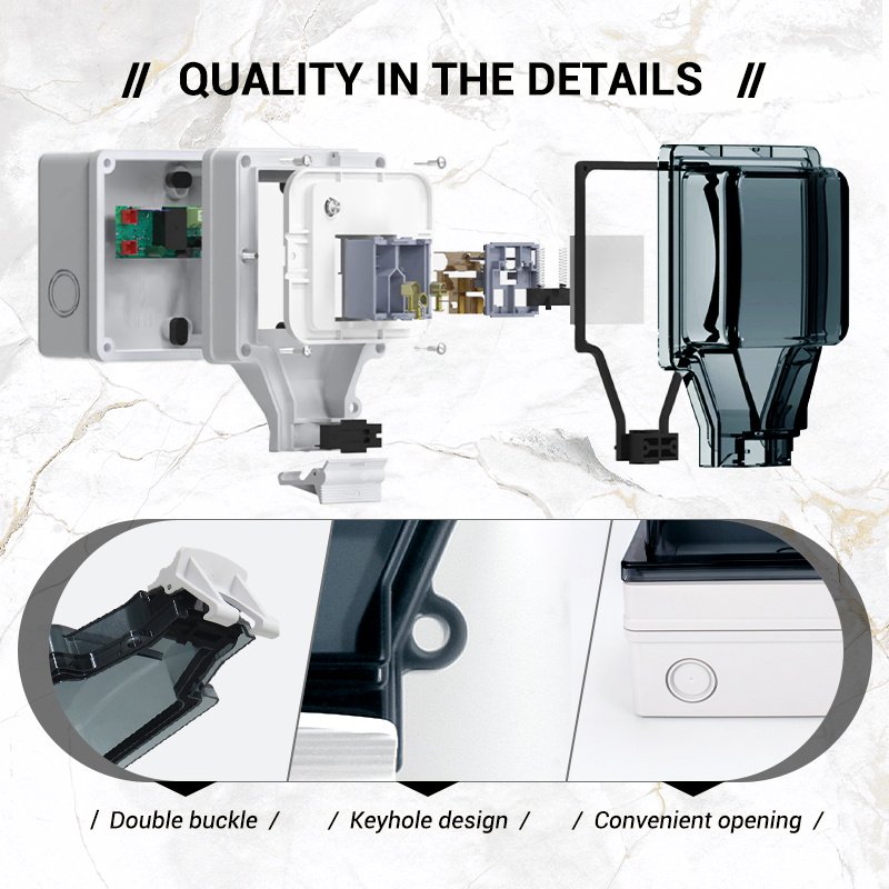 Prise de courant intelligente  - Outdoor Power Outlet With Remote Control avis et prix