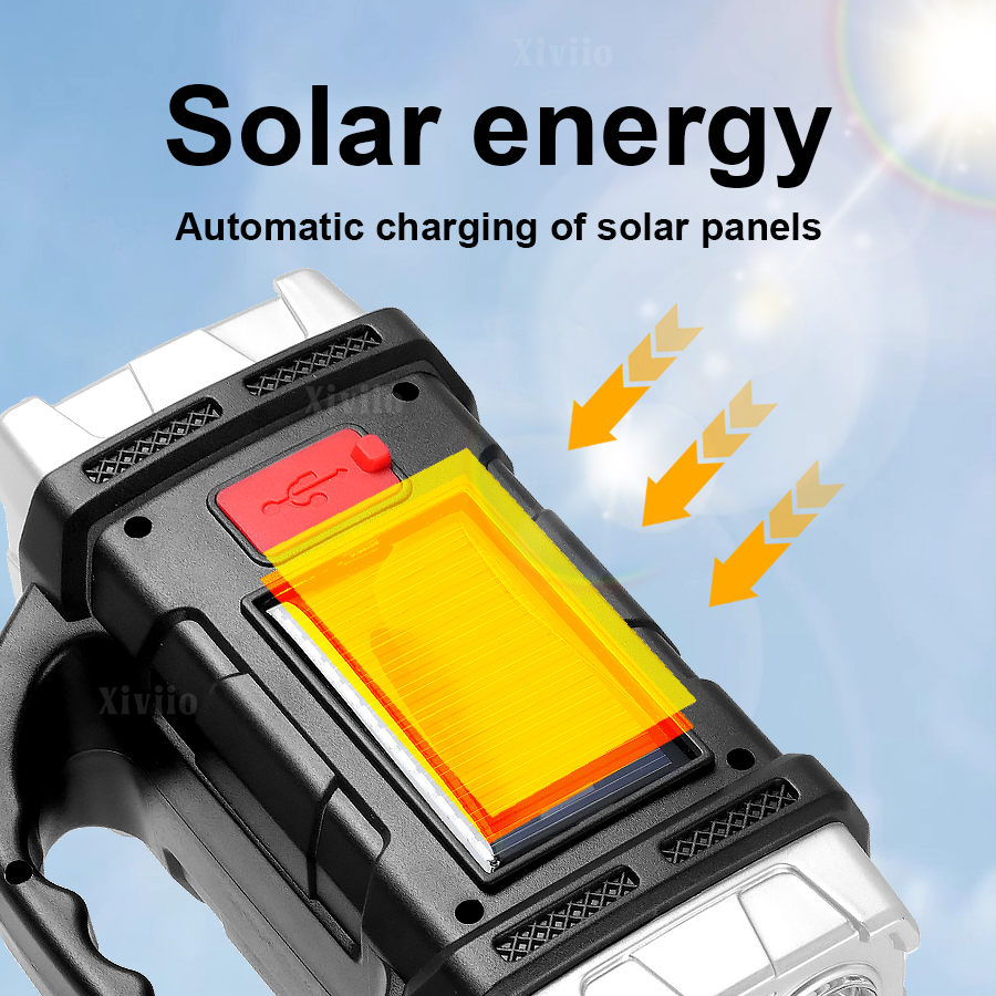 Nouvelle Lampe Torche Solaire  - Outdoor Powerbank avis et prix