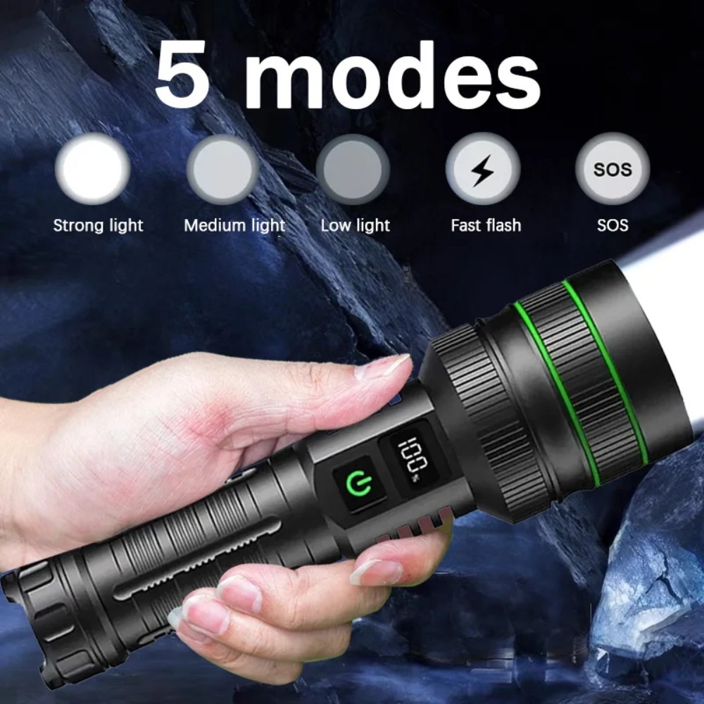 Lampe de poche LED puissante,  - Outdoor Powerbank avis et prix